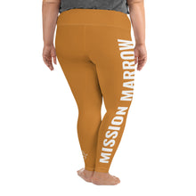 Load image into Gallery viewer, WOMEN PLUS SIZE LEGGINGS ORANGE