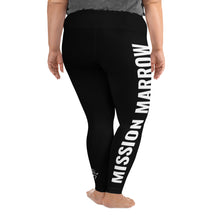 Load image into Gallery viewer, WOMEN PLUS SIZE LEGGINGS BLACK
