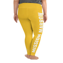 Load image into Gallery viewer, WOMEN PLUS SIZE LEGGINGS YELLOW