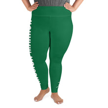 Load image into Gallery viewer, WOMEN PLUS SIZE LEGGINGS GREEN
