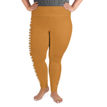 Load image into Gallery viewer, WOMEN PLUS SIZE LEGGINGS ORANGE

