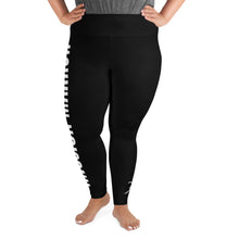 Load image into Gallery viewer, WOMEN PLUS SIZE LEGGINGS BLACK
