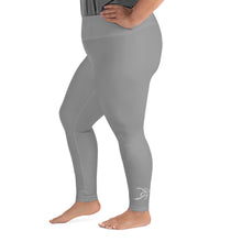 Load image into Gallery viewer, WOMEN PLUS SIZE LEGGINGS GREY

