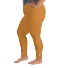 Load image into Gallery viewer, WOMEN PLUS SIZE LEGGINGS ORANGE
