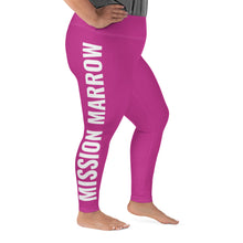 Load image into Gallery viewer, WOMEN PLUS SIZE LEGGINGS PINK

