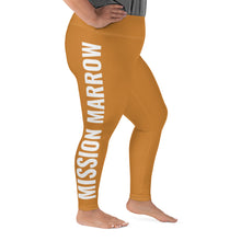 Load image into Gallery viewer, WOMEN PLUS SIZE LEGGINGS ORANGE
