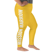 Load image into Gallery viewer, WOMEN PLUS SIZE LEGGINGS YELLOW
