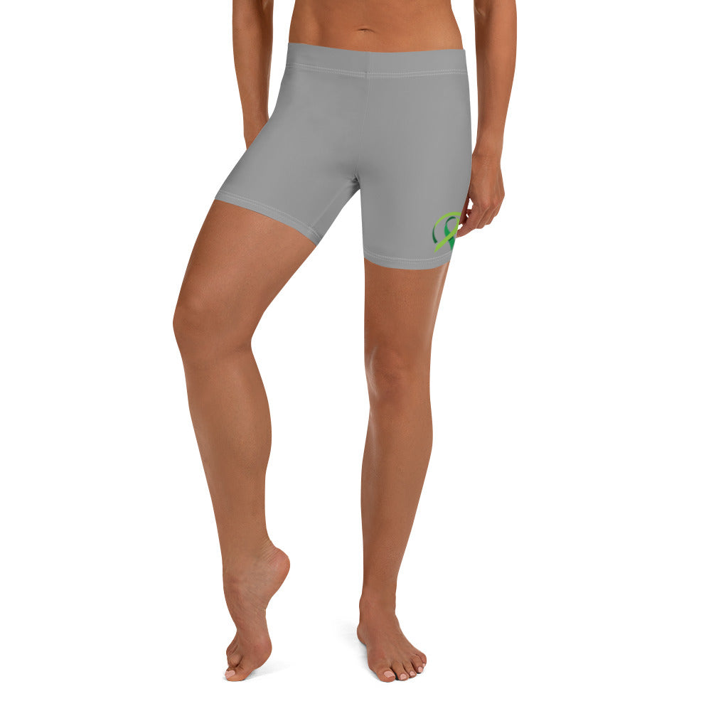 WOMEN BIKER SHORTS GREY