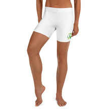 Load image into Gallery viewer, WOMEN BIKER SHORTS WHITE
